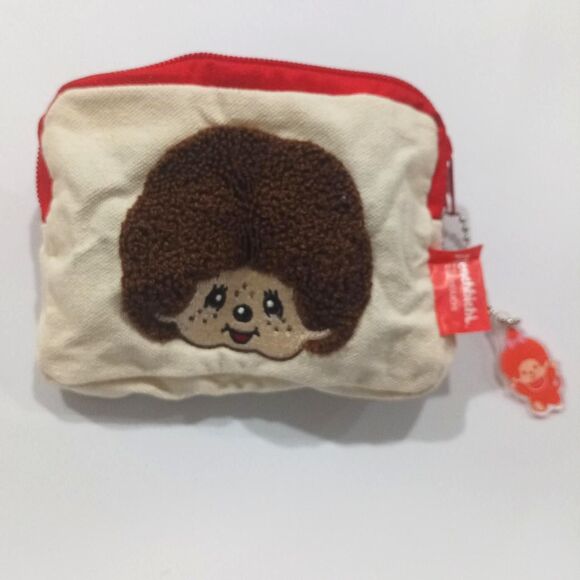 Monchhichi Women's Cream and Red Bag with charm - Picture 1 of 5